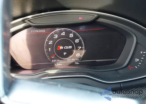 2019 Audi Sq5 3.0T Premium z USA, uszkodzony, nr VIN WA1C4AFY9K2005199